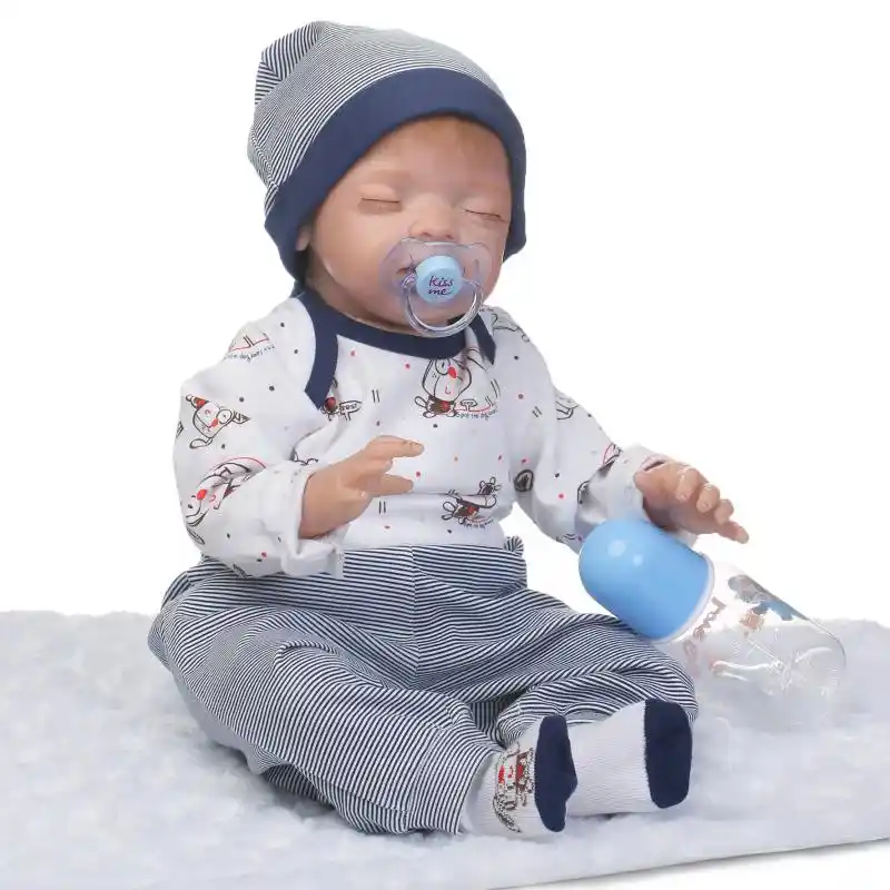 Offre Speciale Pas Cher Dollar Bebe Reborn 55 Cm Victoria Adora Realiste Nouveau Ne Bebe Bonecas Enfant Jouet Mignon Fille Silicone Reborn Bebe Poupees Aliexpress