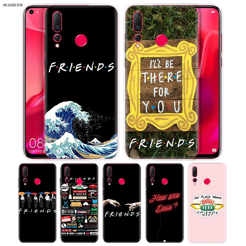 

Case for Huawei Honor 7C 7A 7S 8X 8C 9i 9N P8 P9 Y9 Lite Pro 2018 2019 Friends TV Show Print Fundas Silicone Cover Coque Capa