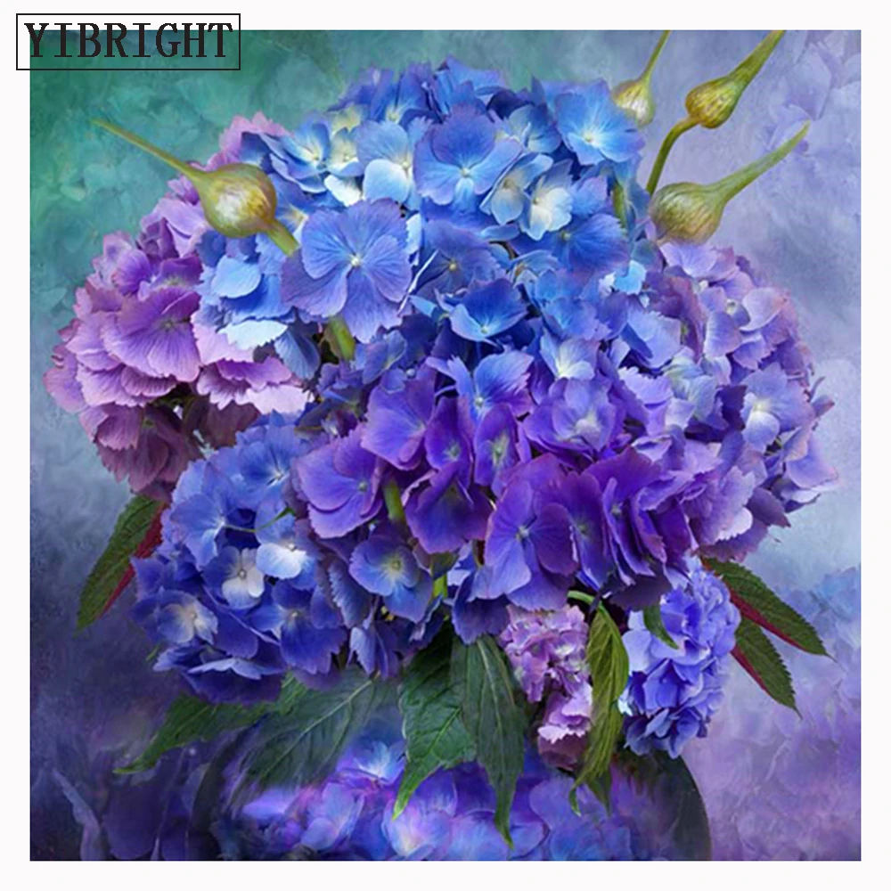 Flowers-colorful-sunflower-vase-DIY-Crystal-full-drill-square-5D-diamond-painting-3D-cross-stitch-kit