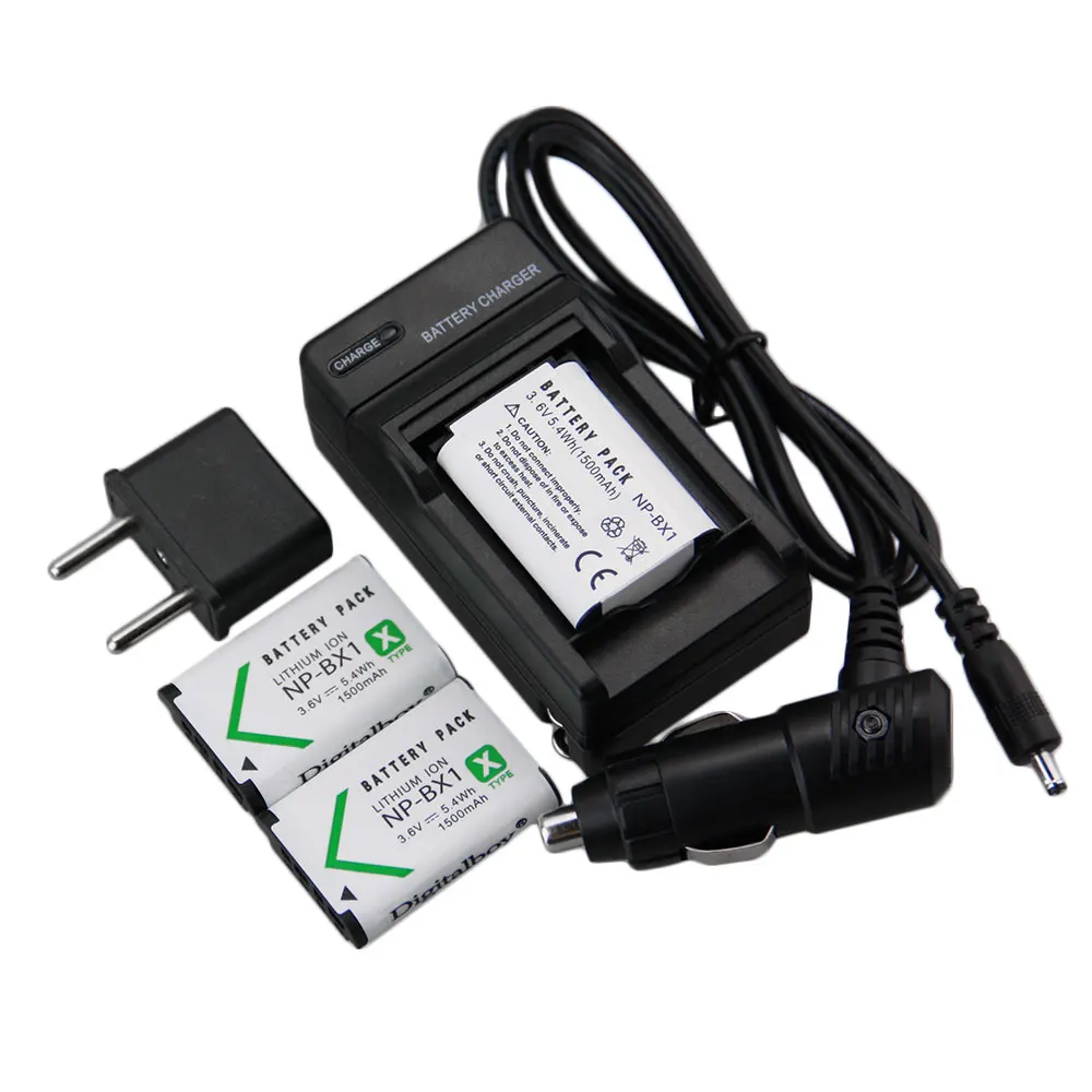 6PCS/Set NP BX1 NP BX1 NPBX1 Rechargeable Battery+Car charger+Charger