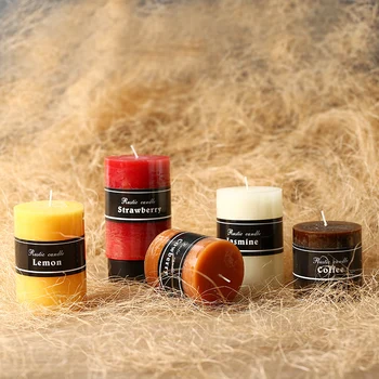 

Home Furnishing decor candles and aromatic candle creative handicraft candles home decor candlestick wedding decoation best gift