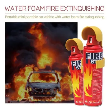 

Mini Fire Extinguisher Portable Household Car Use Water Foam Compact Fire Extinguisher for Laboratories Hotels