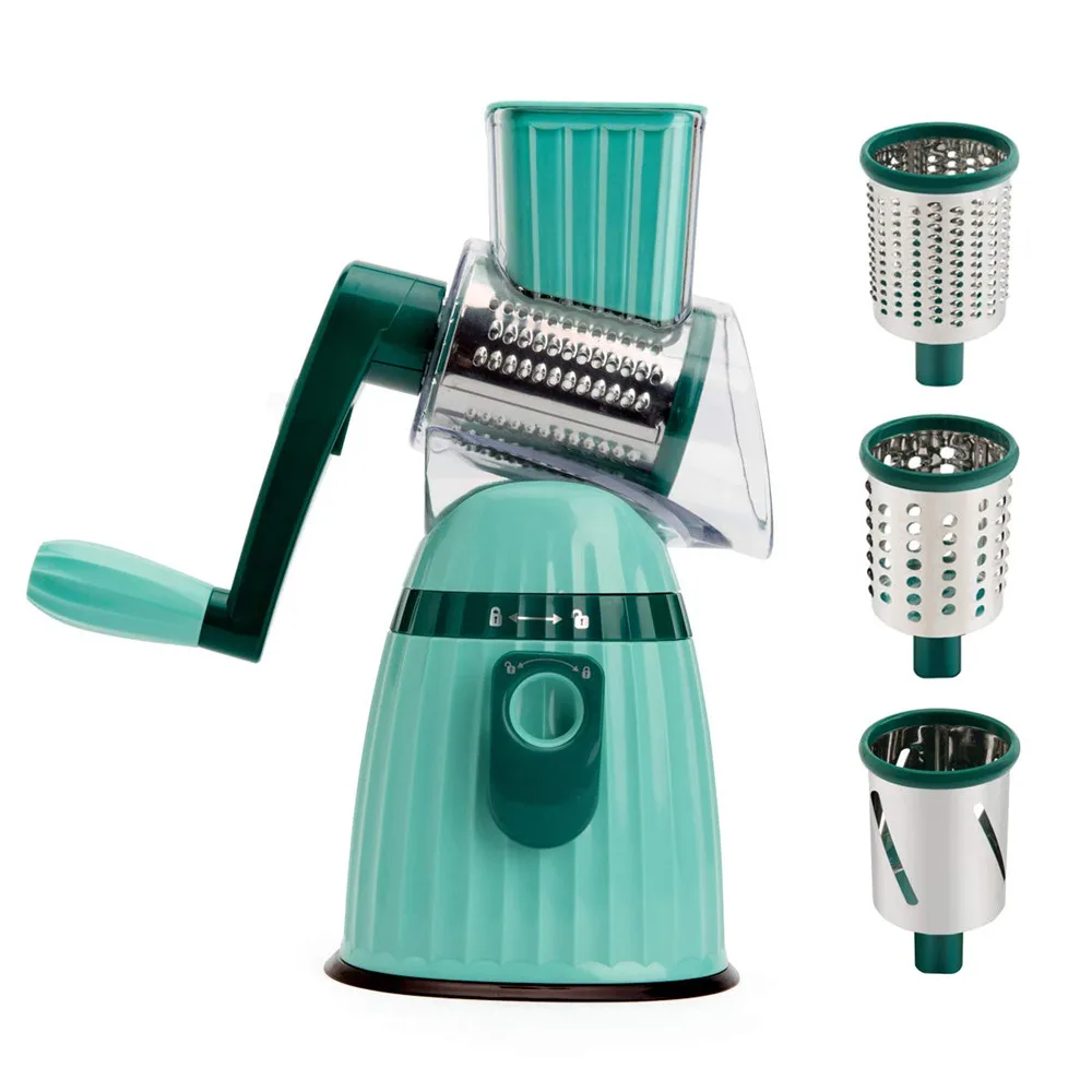 

Multifunctional Rotary Mandoline Slicer Grinder Vegetable Chopper Shredder Cabbage Veggie Cutter Cutting for Kitchen Accessories