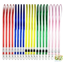 10 шт./лот металлический зажим шейный ремень безопасности отрыв для мобильного телефона USB держатель Бейджа с указанием имени и удостоверения ключей