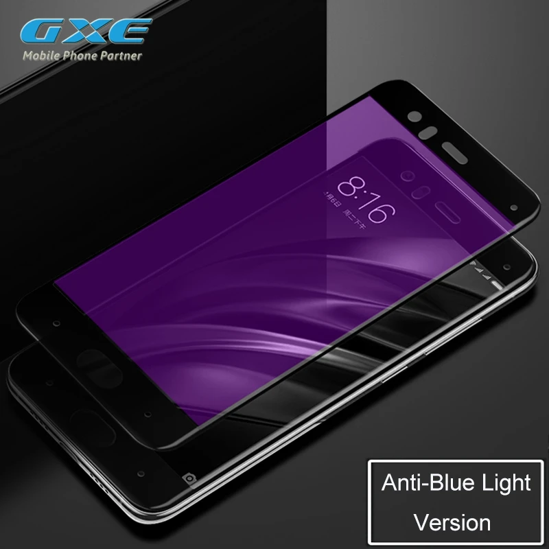 GXE 3D изогнутая полная защита экрана закаленное стекло для Xiaomi Redmi Note4X Note 4X 4 Prime 4A