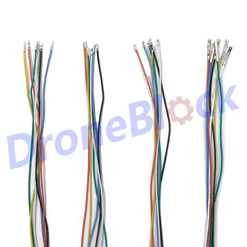24 шт. JST GH1.25 предварительно обжимные Кабели 6 цветов 30 см Pixhawk2 Pixhack Pixracer PXFmini Mini Pix
