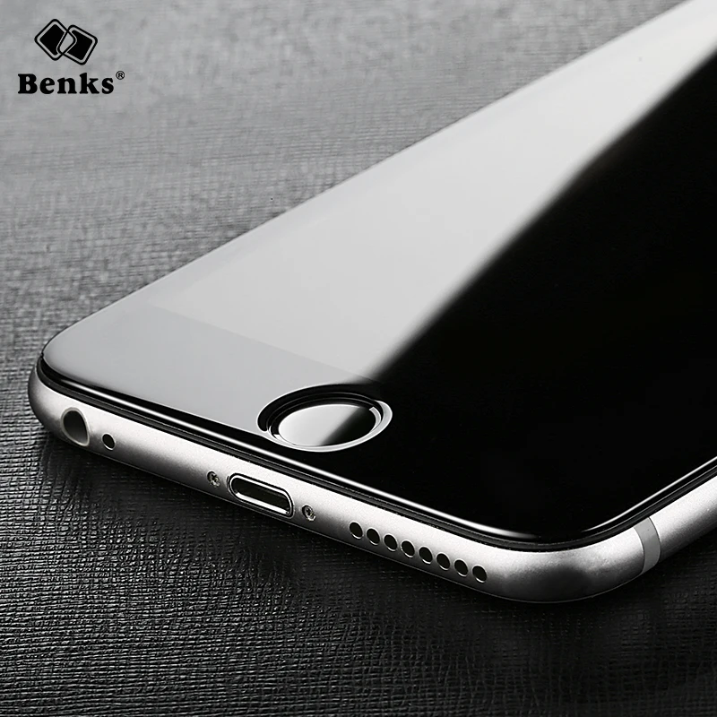 

for iPhone 6 6S Plus Glass Benks KR+ Pro 3D Full Cover Tempered Glass Screen Protector Anti-BlueRay for iPhone 6s Plus Glass
