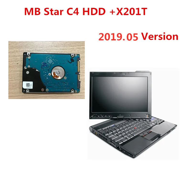 

2019 New SD Connect Compact 4 HDD 320GB MB Star C4 Software 2019.05 Installed Well in X201T Laptop I5 2GB RAM work for Win7