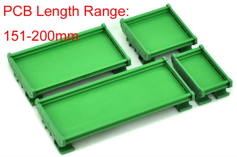 

UM107 profile PCB Length range: 151~200mm DIN Rail Mounting Carrier PCB mounting adapter PCB housing