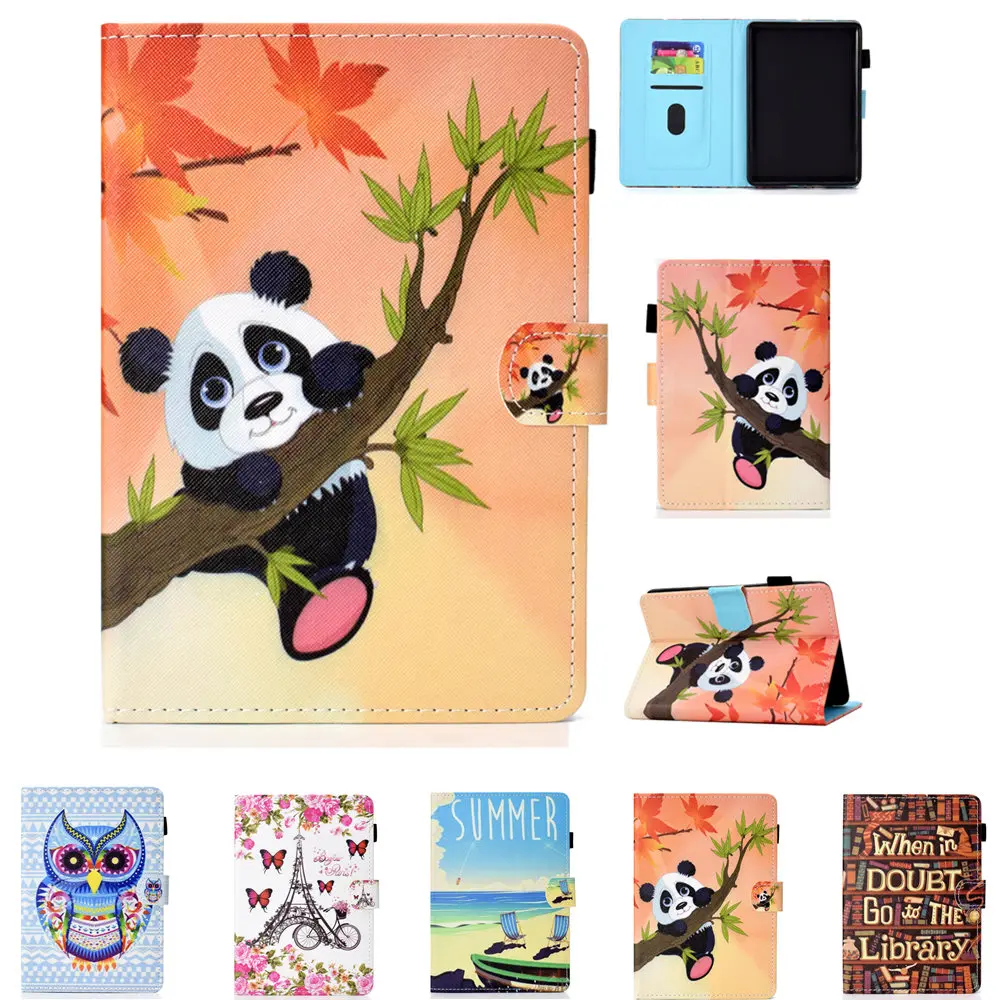 

Funda de cuero PU funda bonita para Amazon nuevo Kindle 10 generación 2019 E-Book Funda para Kindle 2019 bolsas caso