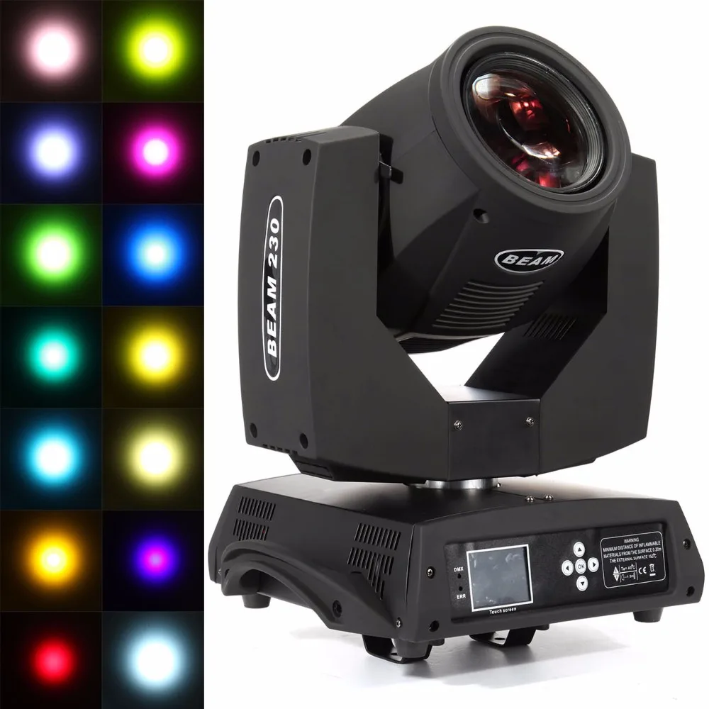 

(Ship From EU) 230w Moving Head Light 16 Channels 14 Colors 7R DJ Stage Christmas Party Light Equipment DMX 512