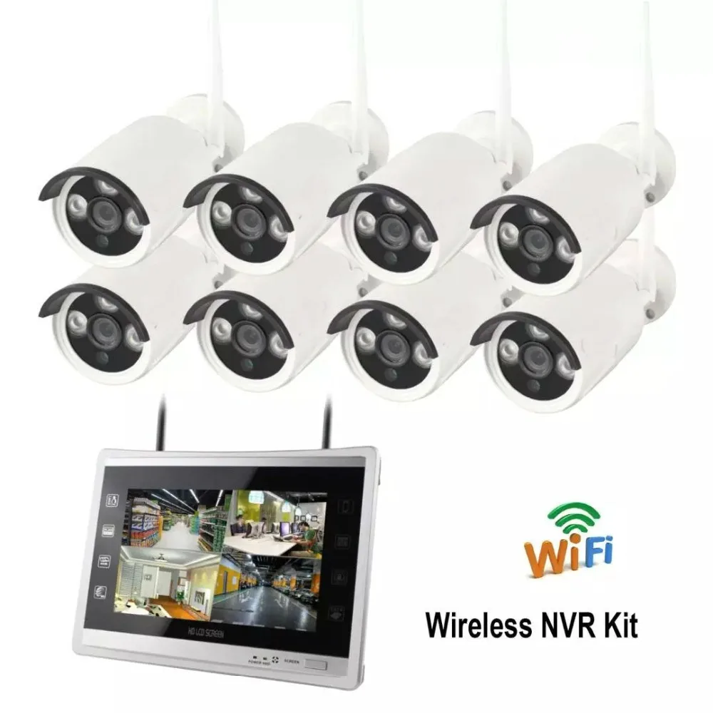  SmartYIBA Senza Fili 960 P NVR Kit HD 12 