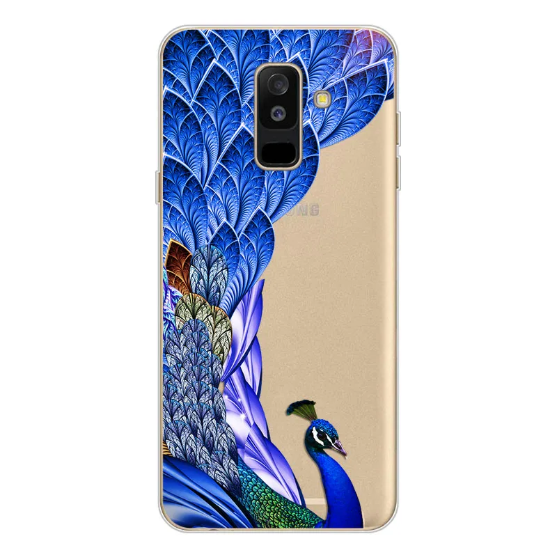 Чехлы Geruide para Для samsung Galaxy A6 plus a6+ Dual SIM pintado telefono caso samsung Galaxy A6 a6