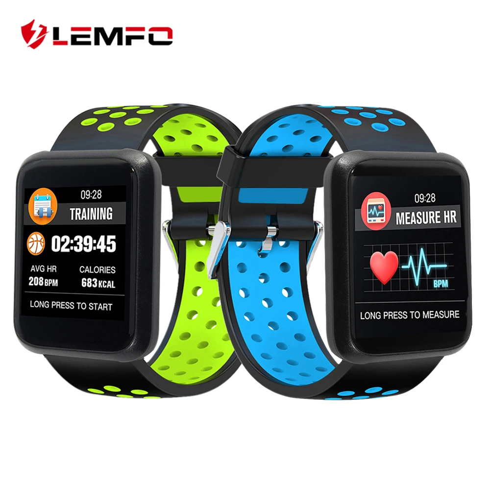 

LEMFO Waterproof Bluetooth Heart Rate Smart Wristband Blood Pressure Monitor Fitness Tracker Sports Band Reloj Smart Watch