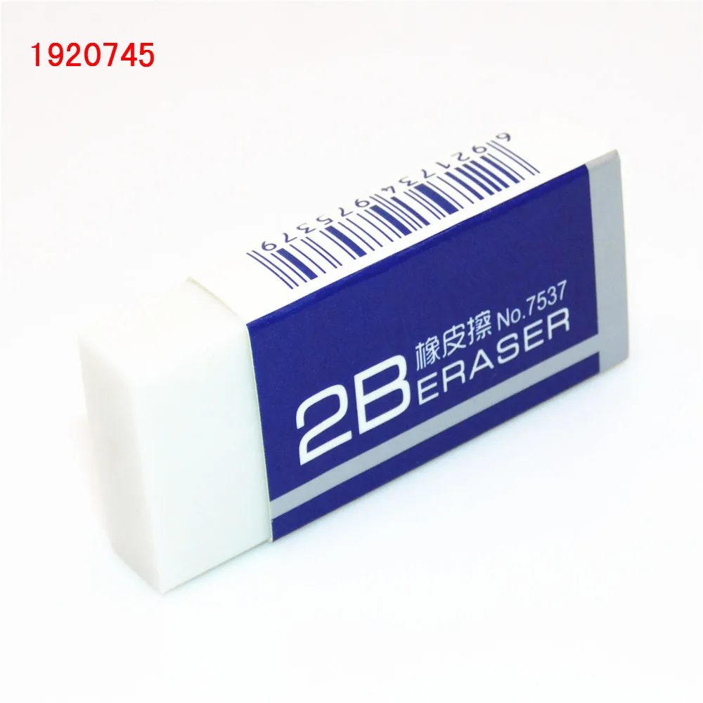Advancedquality1pcsPurewhite2BEraserPencilsstudentSchool