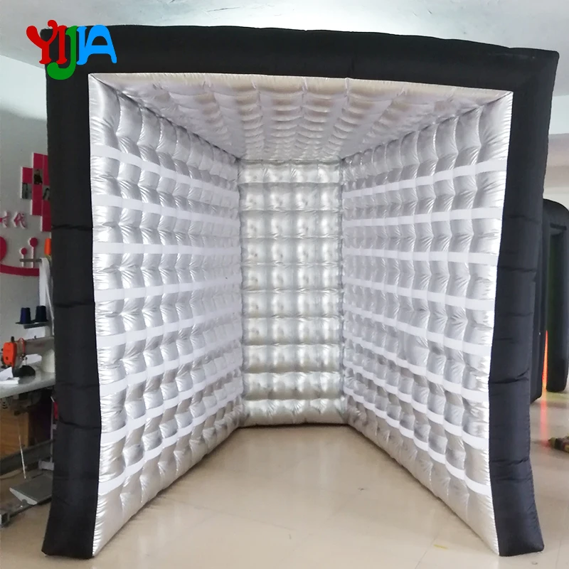 

Nice Vogue Photo booth No tube lights Portable Photo both backdrops with inner air fan for party wedding Decoration