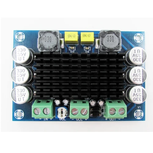 

TPA3116D2 Board DC 12-26V 100W TPA3116DA Mono Channel Digital Power Audio Amplifier XH-M542