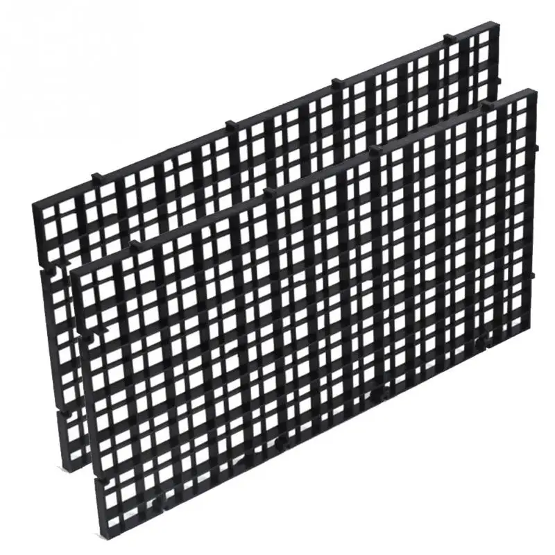Aquarium Fish Tank Filter Bottom Isolation Board Filtration Net Grid Plate Divider Tray Sponge Filtre Cleaning Tool | Дом и сад