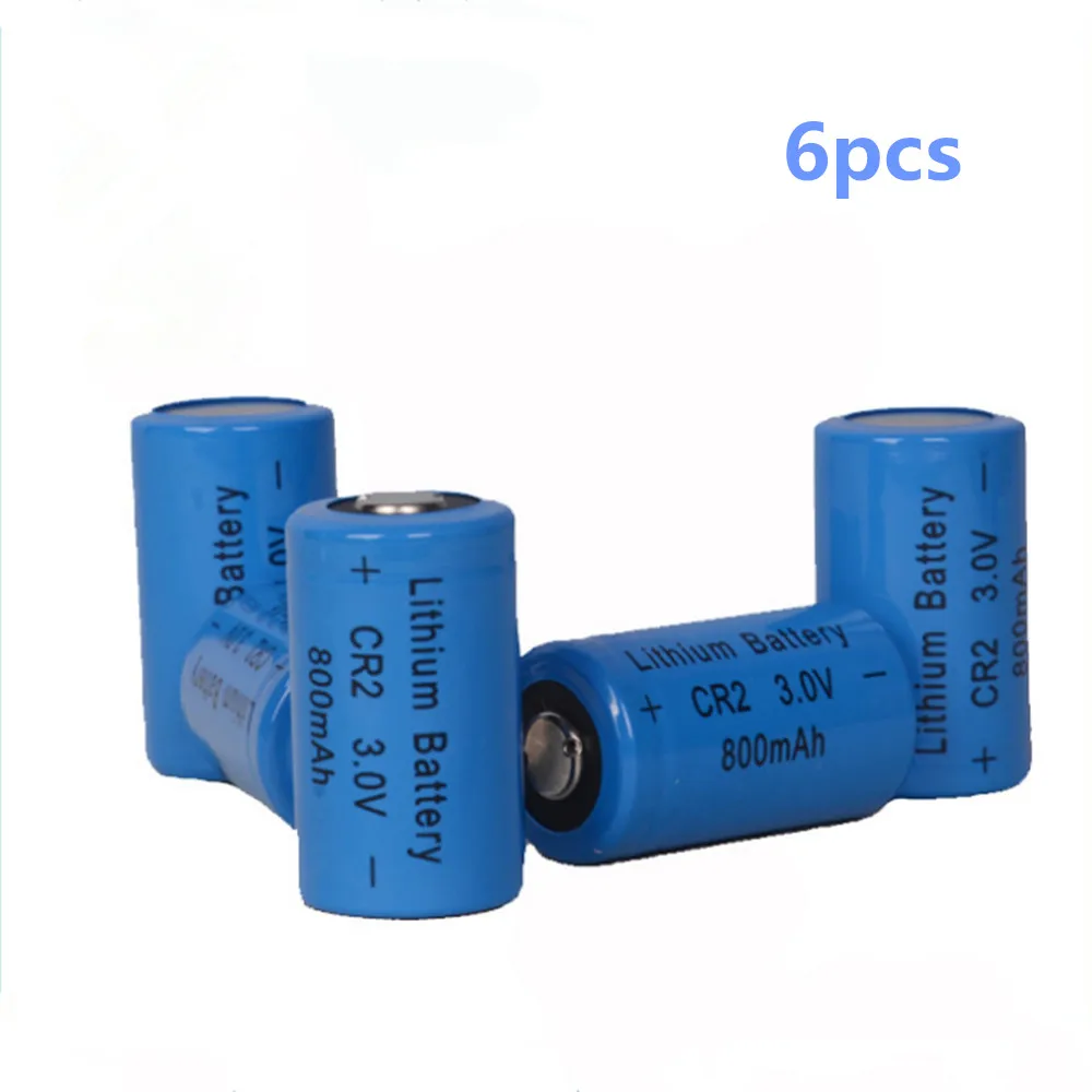 

6pcs/lot SHSEJA Battery CR2 800mah 3V lithium battery for GPS security system camera medical equipment camera lithium battery
