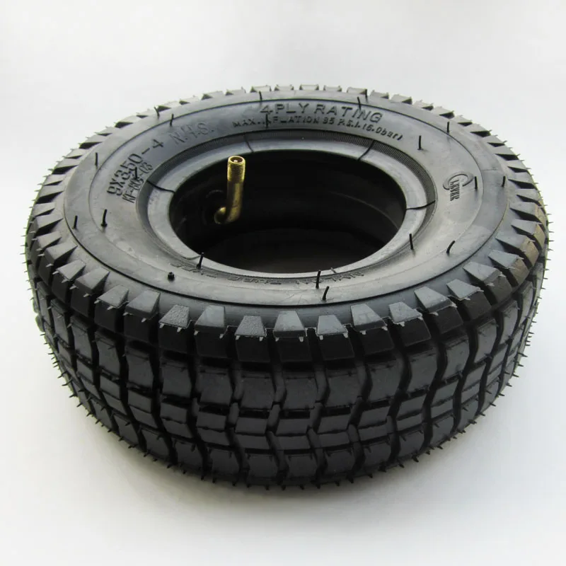 

Tire & Inner Tube Set 9x3.50-4 Size Scooter For ATV Quad Electric/Gas Scooter