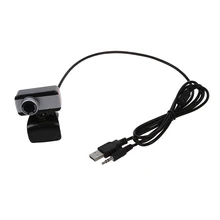 USB 2,0 50,0 M HD веб-камера Веб-камера с микрофоном для компьютера Настольный ПК ноутбук(серебро