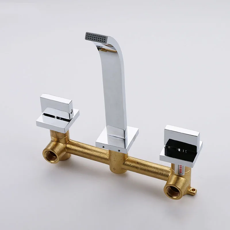 waterfall bathroom faucet