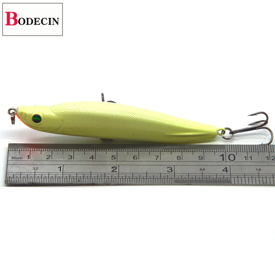 1PCS Crankbaits Minnow Plastic Hard Sea Fishing Lure Swimbait Fake Laser Bait Peche Trolls For Artificial Baits Saltwater Lures (8)
