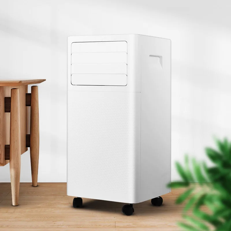 Movable portable household only cooling air conditioner kitchen machine vertical air conditioner free installation AC-01 - Цвет: white