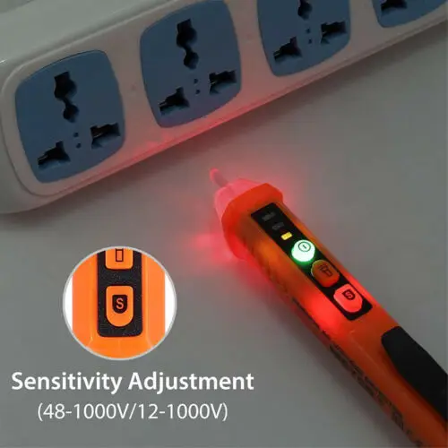 

Sensitivity Electric Compact Pen AC/DC Voltage Test Pencil 12V/48V-1000V Voltage
