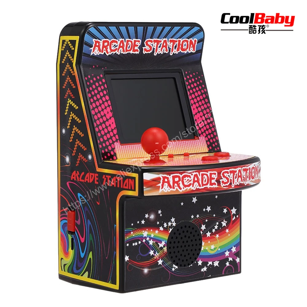 CoolBaby Портативный ретро портативные игровые консоли 8 битный игровой автомат Мини