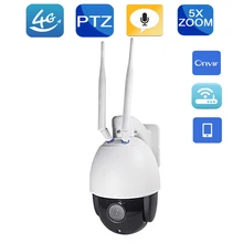 YSA 3G 4G Wireless PTZ Dome IP Camera Outdoor 1080P HD 5X Zoom CCTV Security Video Network Surveillance Security IP Camera Wifi
