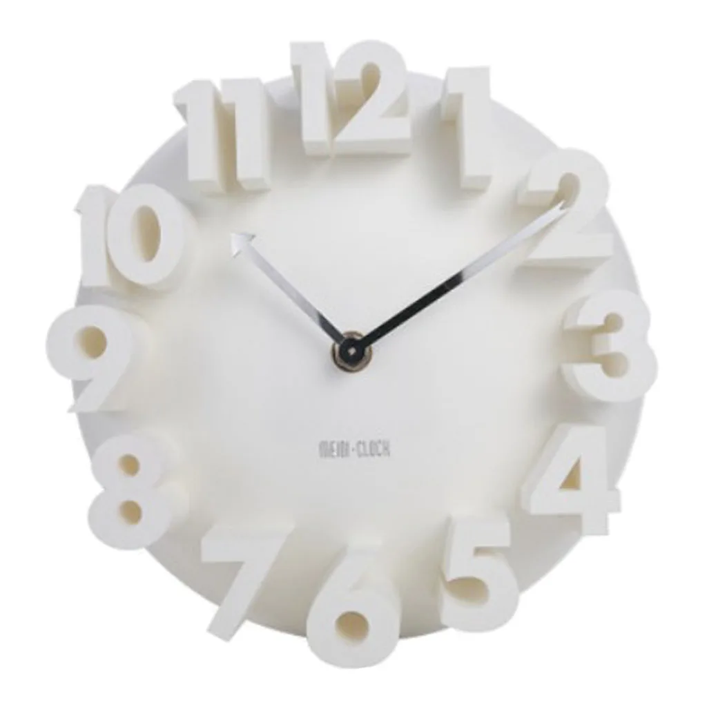 Macaron Wall Clock Round 9inch Silent Quartz Movement Easy Read Battery Powered | Дом и сад