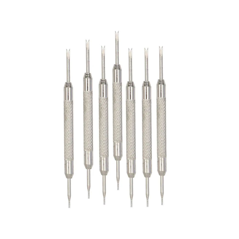 

Repair Tools Metal Silver Multifunctional Watch Band Opener Strap Replace Spring Bar Connecting Pin Remover Tool Opener