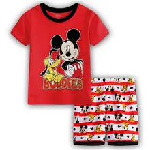 NEW Kids Pajamas Set Children Sleepwear Baby Pajamas Sets Boys Short Sleeve Mickey Cotton Nightwear Homewear Kid Clothing NEW Kids Pajamas Set Children Sleepwear Baby Pajamas Sets Boys Short Sleeve Mickey Cotton Nightwear Homewear Kid Clothing