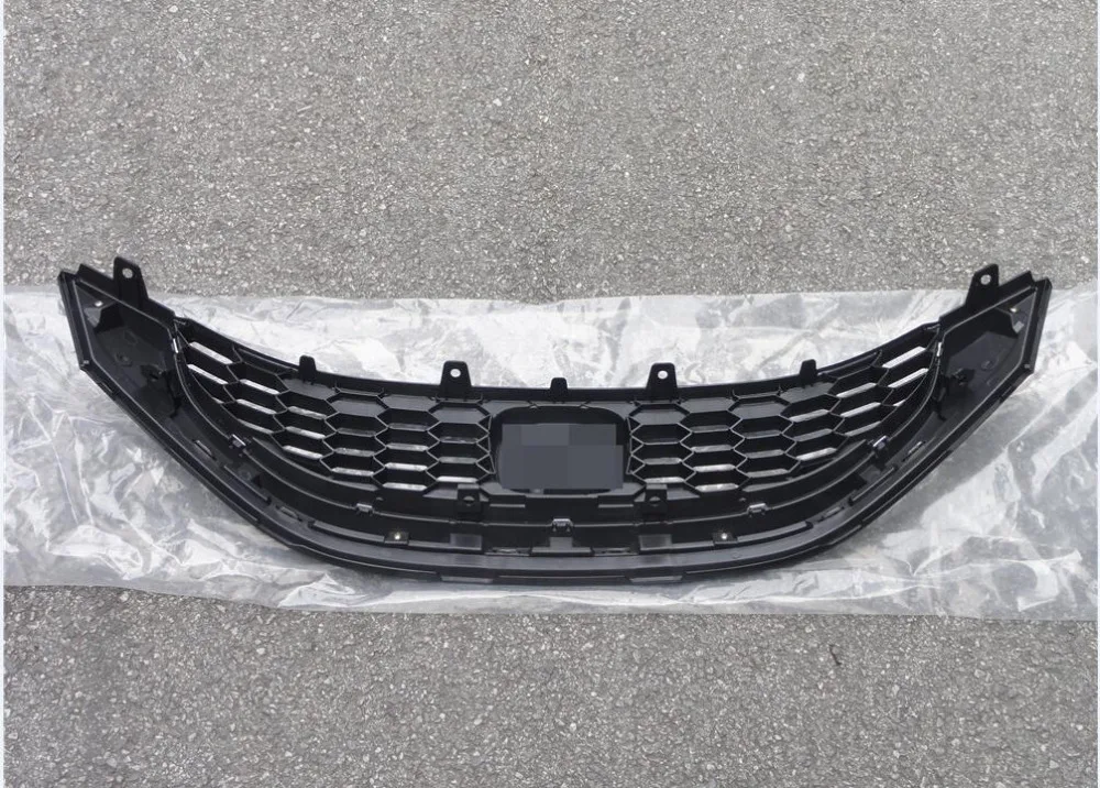 1 шт. передний бампер сотовая решетка радиатора верхняя для HONDA CIVIC SEDAN 2013 2015|grille