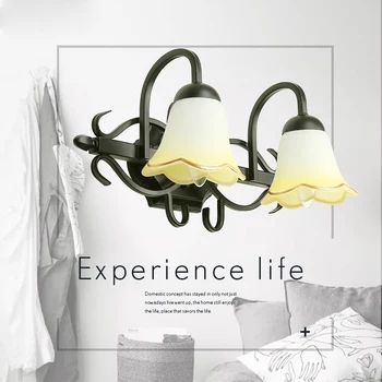 

New Modern Minimalist Aisle Lamp Creative Glass Wall Light Bedside Lamp Wall Sconces Stairs Hallway Bedroom Light Fixtures WL209