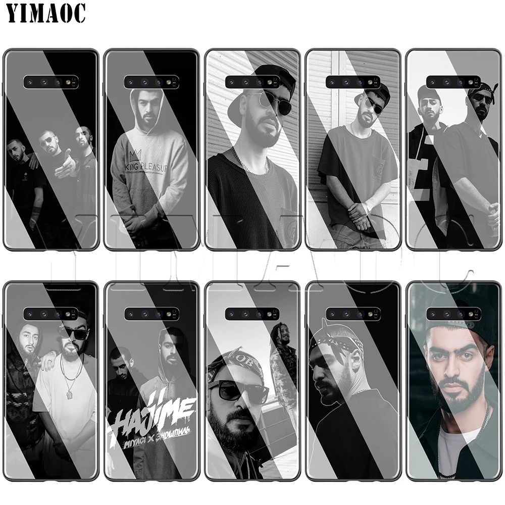 

YIMAOC Miyagi & Endshpiel Glass Case for Samsung Galaxy S7 S8 S9 S10 Note 8 9 10 Plus A50 A10 A70 A20