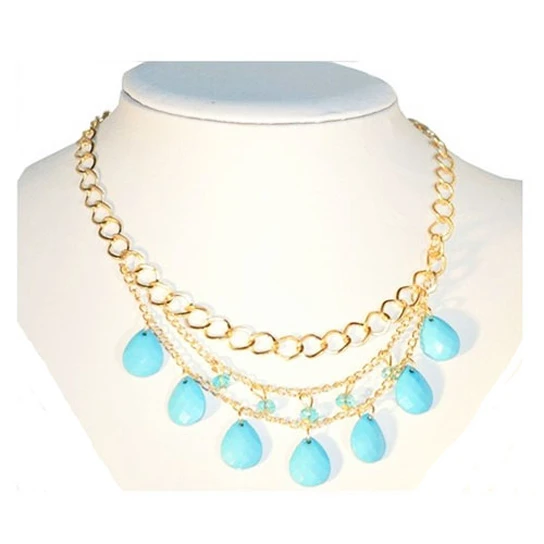 Crystal Chain Necklace Set