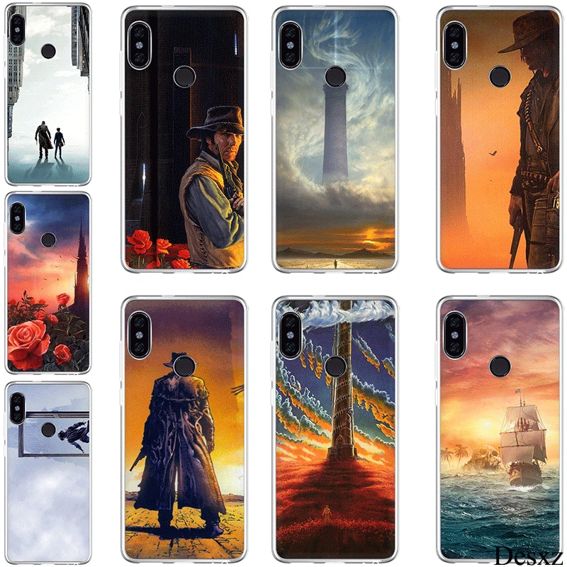 

Desxz Silicon TPU Case for Xiaomi Mi 6 8 Lite SE A1 A2 5X 6X 2S F1 Stephen King the dark tower Shell Cover