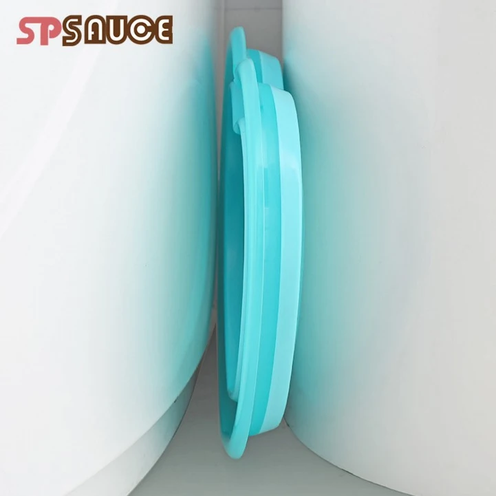 SP SAUCE портативный умывальник креативный в форме сердца для путешествий складной умывальник для ванной комнаты 28,5x10 см или 34x11 см два цвета 1 штука