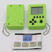 Тетрис портативная игровая консоль подвеска брелок портативная игра Playes мини детские игры ностальгические классические детские 50 шт