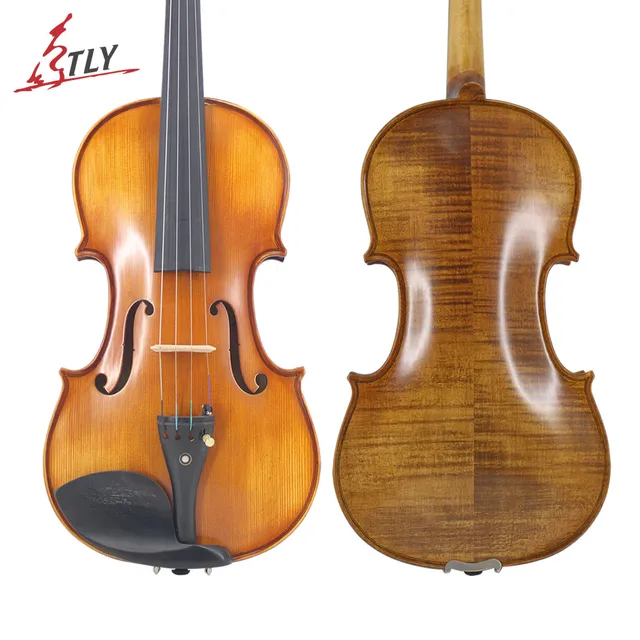 Special Offers TONGLING New Natural Flamed Maple Violin Full Size Hand-craft Violin Stringed Musical Instrument Ebony Fitted w/ Case Bow Rosin Special Offers TONGLING New Natural Flamed Maple Violin Full Size Hand-craft Violin Stringed Musical Instrument Ebony Fitted w/ Case Bow Rosin