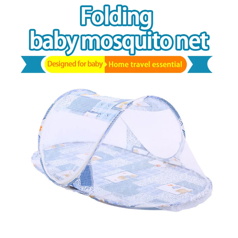 Mosquito net for baby Portable Soft Baby Crib 0 3 Years Bedding Mosquito Net Foldable Bed Cotton