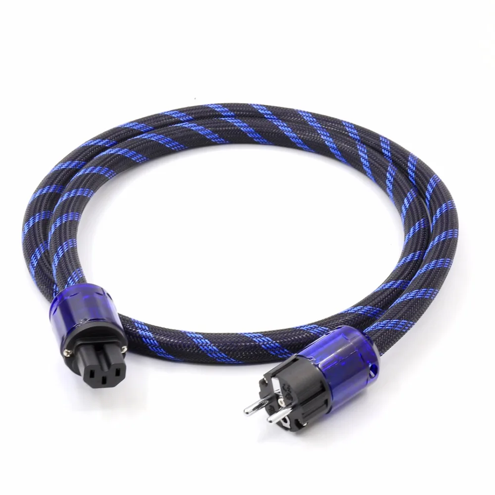 OEM кабель питания 4n OFC EU/US/UK родий/позолоченный Hi End Hifi аудио Кабель Шнур|cable power|power