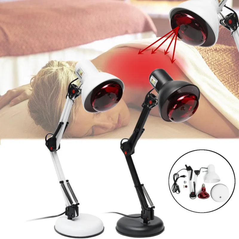 

New Arrival 100W Standard Power Floor Stand TDP Infrared Heat Lamp 220V For Muscle Pain and Cold Relief Light Therapy Infra Care
