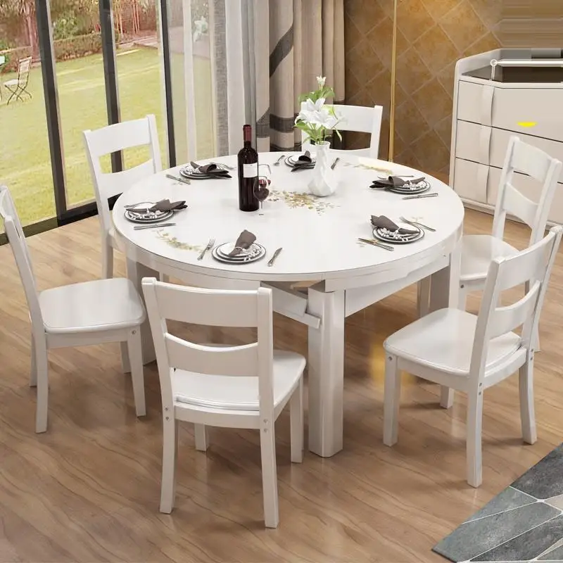 Da Pranzo Marmol Room Tisch Sala кухонный Piknik Masa Sandalye Meja Makan Juego Comedor стол Mesa De Jantar Bureau обеденный