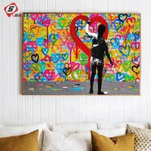 Wall Art Paintings 1 Piece Banksy Art