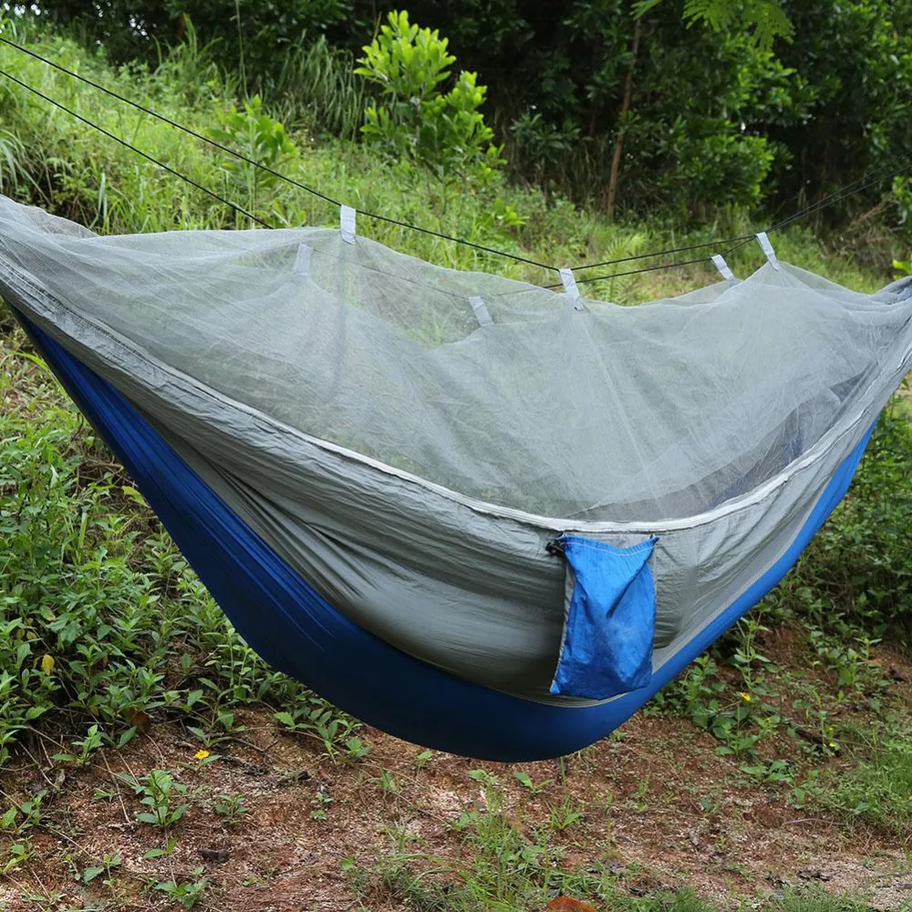 Buy Double Person Camping Tent Hammock With Mosquito Net for Outdoor Garden