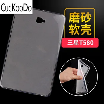 

CucKooDo 50Pcs Soft TPU Clear Case Slim Anti Slip Case Back Protector Cover for Samsung Galaxy Tab A 10.1 (2016) T580 / T585