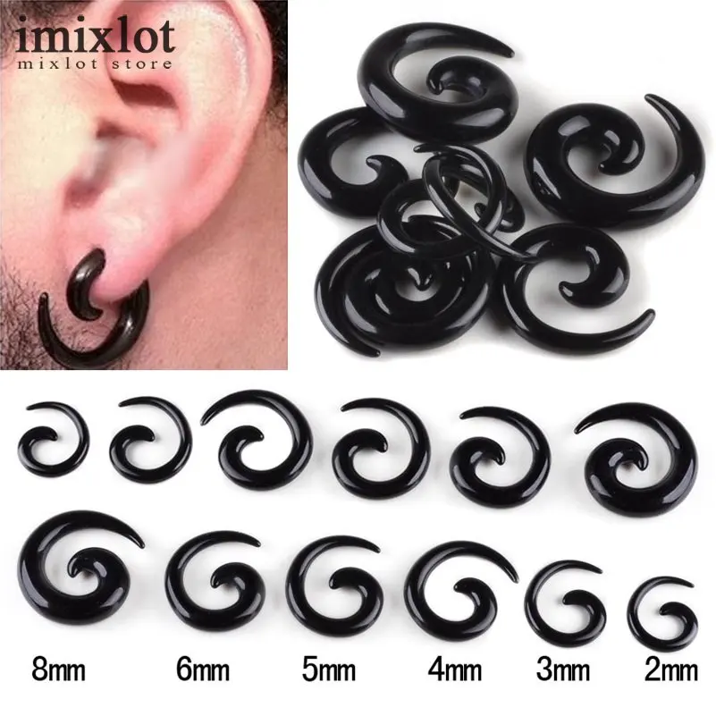 online get cheap ear gauge sizes aliexpress com alibaba taper earring size chart